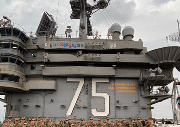 Inaugural Information Warfare Cruise Allows Midshipmen to Deep Dive on a Career as an Information Warfighter