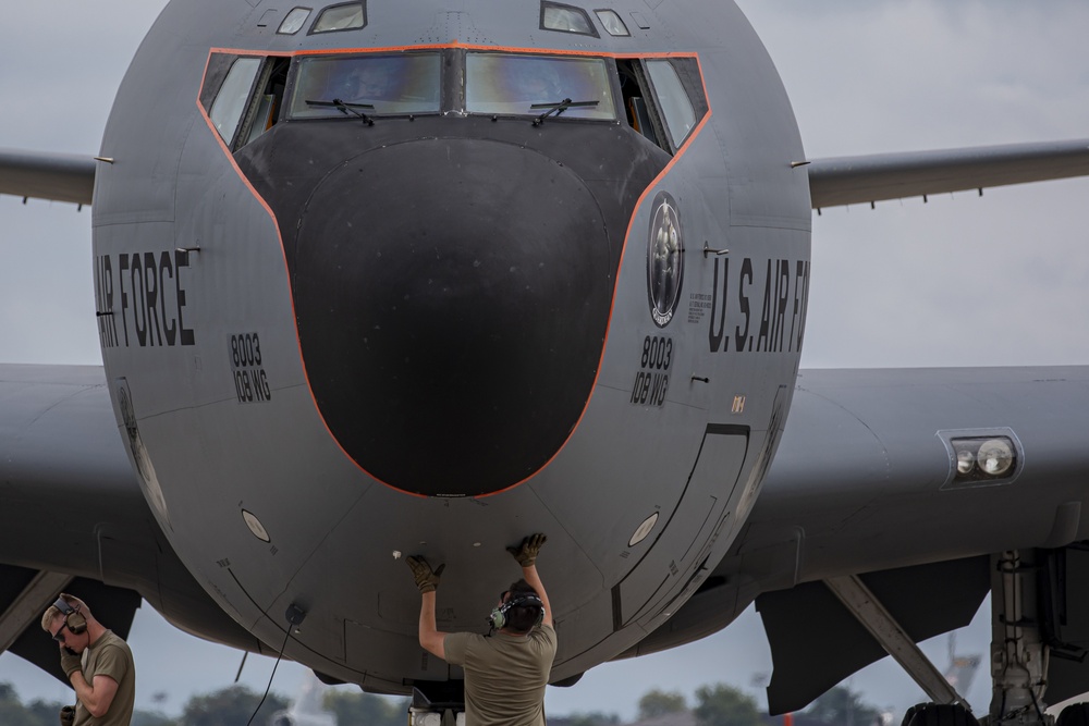 Lt. Col. Crouse Fini Flight