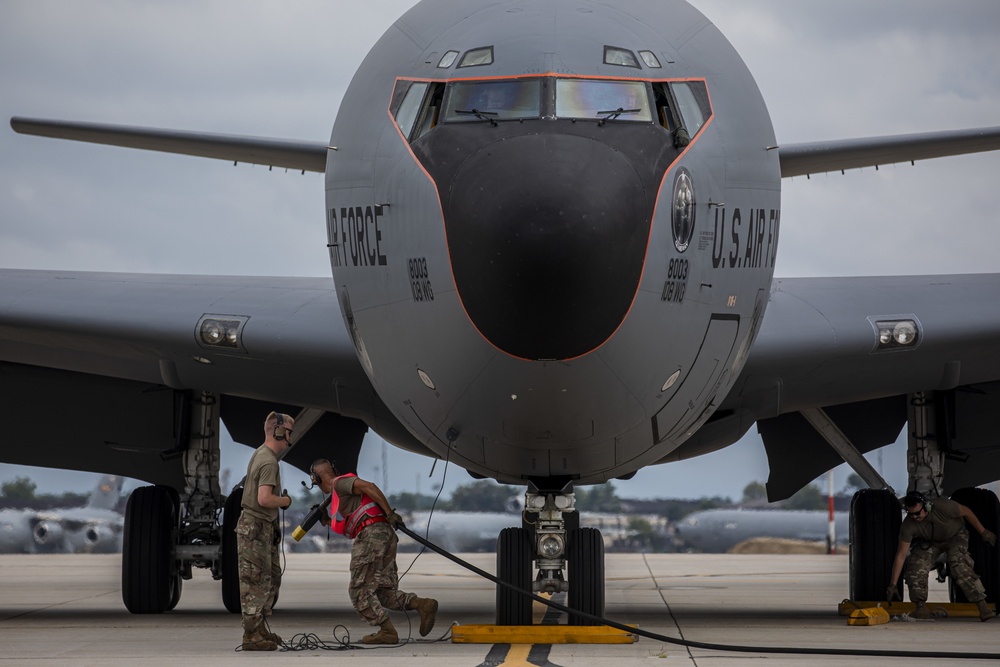 Lt. Col. Crouse Fini Flight