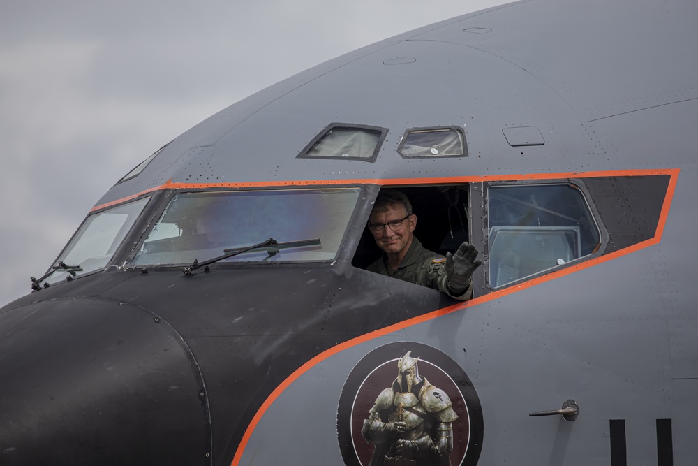 Lt. Col. Crouse Fini Flight