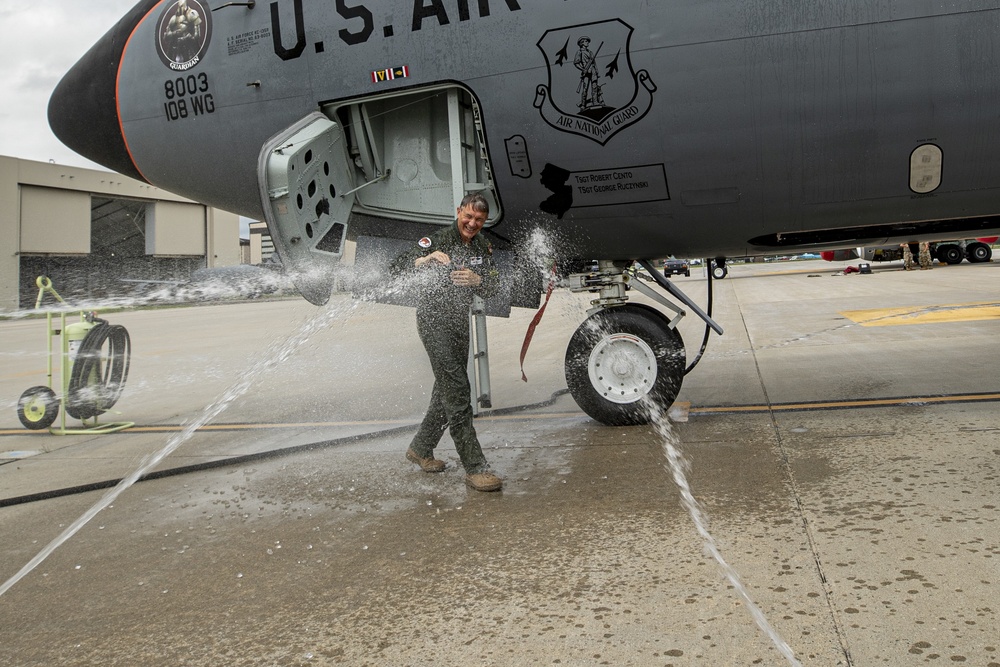 Lt. Col. Crouse Fini Flight