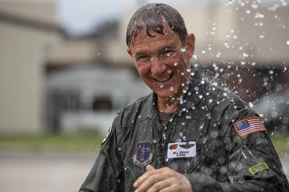 Lt. Col. Crouse Fini Flight