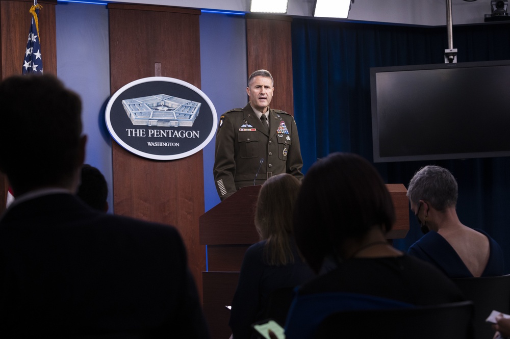 Pentagon Press Briefing