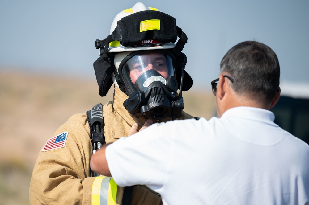 KAFB Fire Department conducts multi-agency live fire training exercise