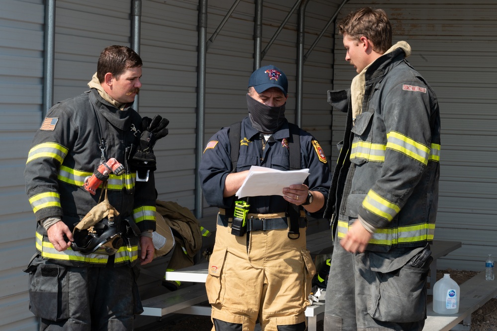 KAFB Fire Department conducts multi-agency live fire training exercise