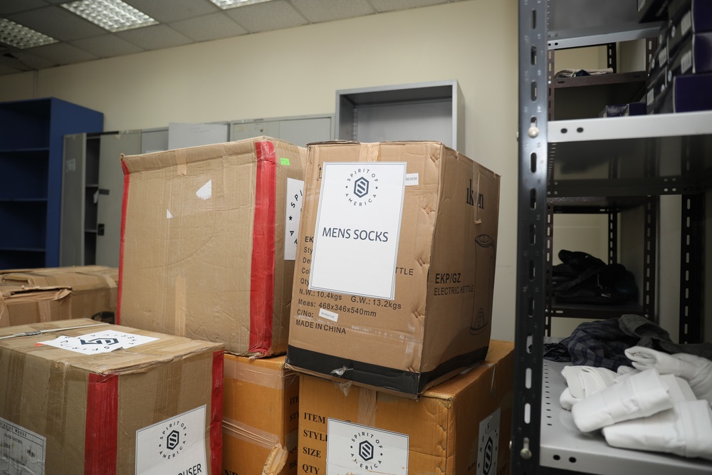 Army and Spirit of America provide essential resources to Afghan evacuees