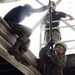 Kilo Company fast ropes during recruit training