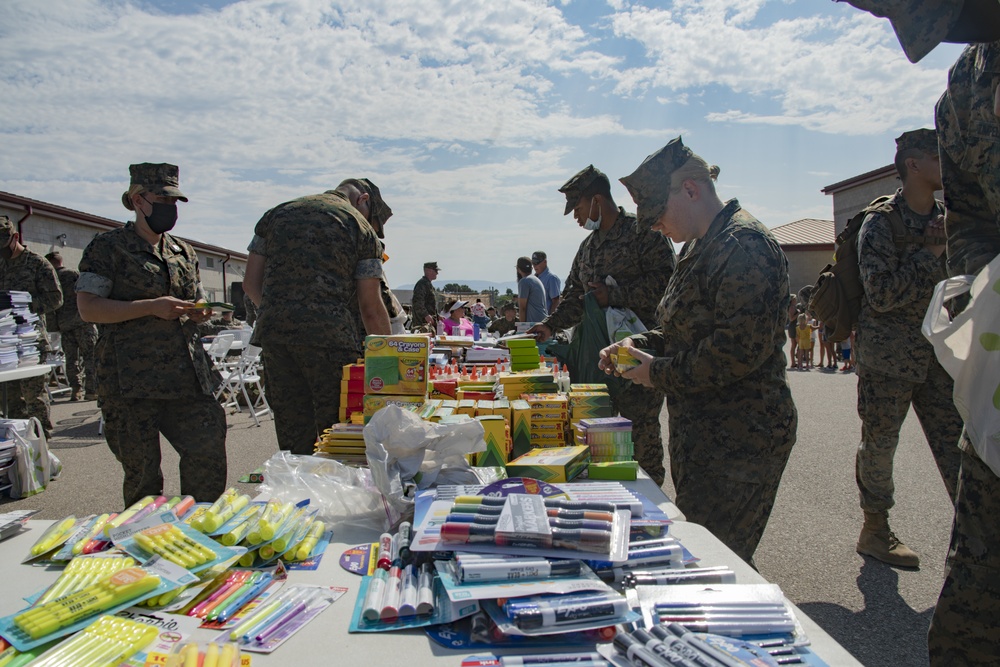 1st Radio Battalion school resupply event