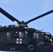 UH-60 Blackhawk Helicopter Flies Off From USNS Burlington