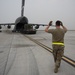 366th LRS and 21st AS offloads cargo from a C-17