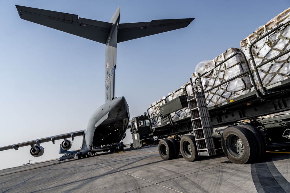 Evacuation at Hamid Karzai International Airport