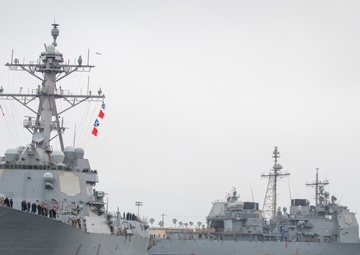 Naval Surface Warfare Center, Port Hueneme Division Receives USS Gridley (DDG 101) as One of Four Combat Systems Assessment Team Events in July