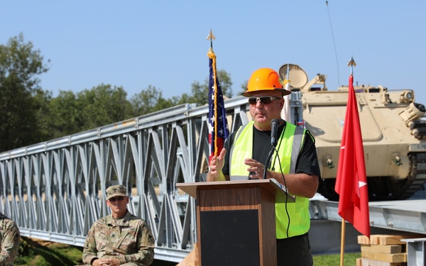 New bridge training site opens at Fort McCoy