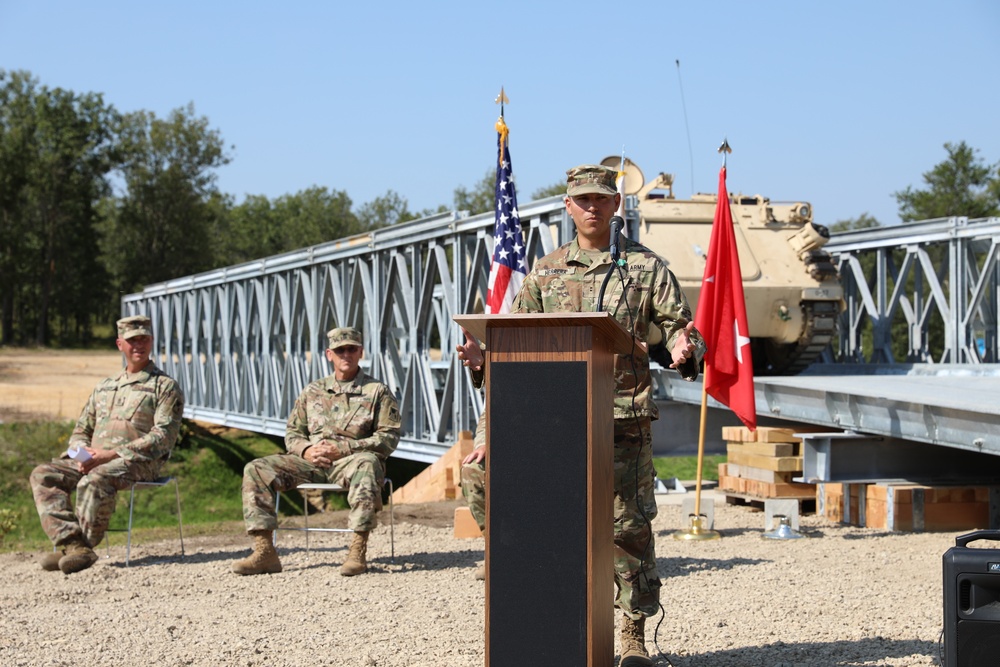 New bridge training site opens at Fort McCoy