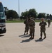 Unloading the Plane at Volk Field