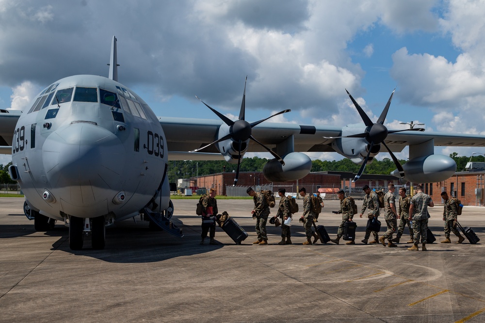 2nd Marine Aircraft Wing deploys to Haiti