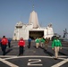Sailors Prepare for Flight Operations Aboard USS Arlington