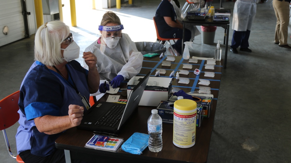Afghans receive medical screenings at Fort McCoy