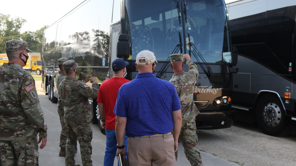 Arriving At Fort McCoy
