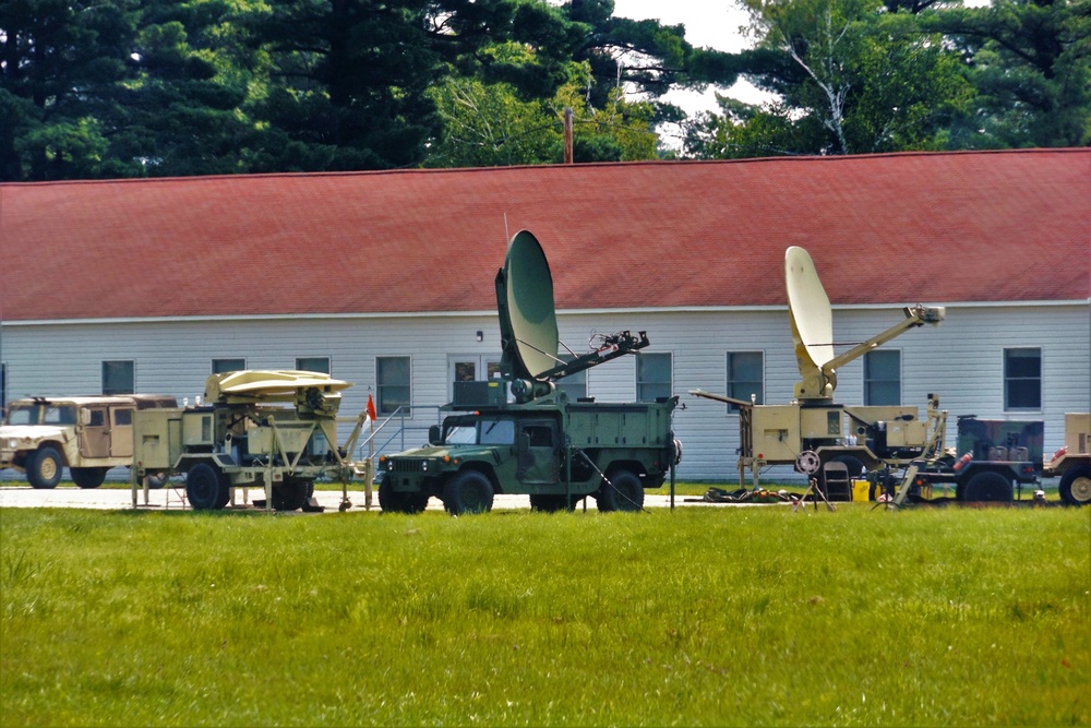 Signal Soldiers support Grecian Firebolt 2021 during CSTX at Fort McCoy