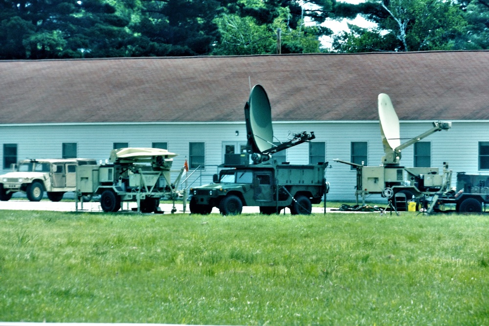 Signal Soldiers support Grecian Firebolt 2021 during CSTX at Fort McCoy