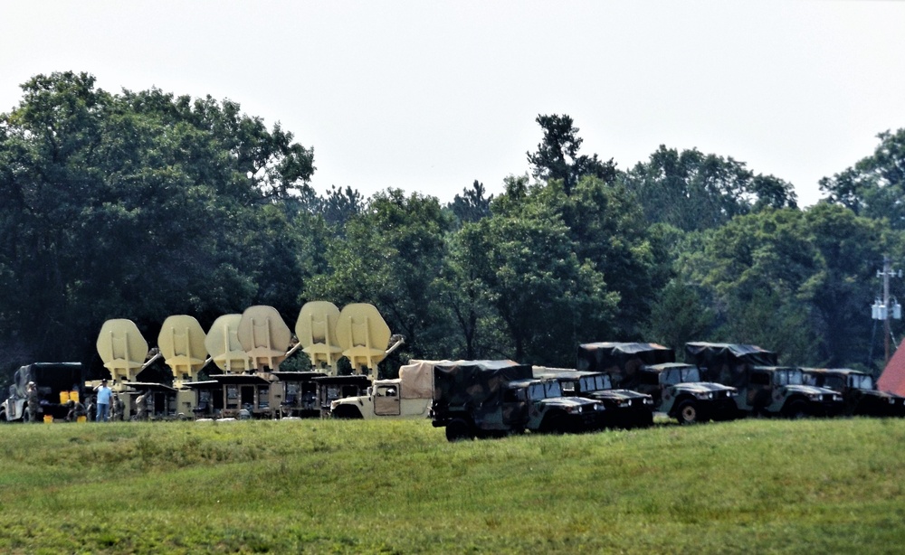 Signal Soldiers support Grecian Firebolt 2021 during CSTX at Fort McCoy