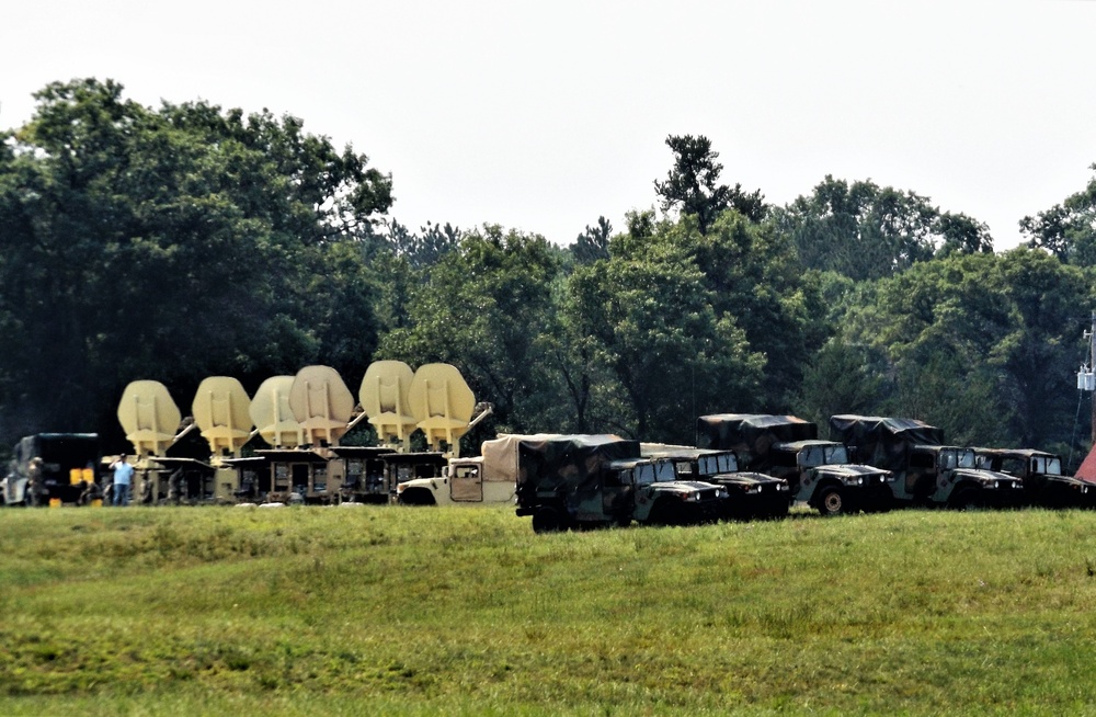 Signal Soldiers support Grecian Firebolt 2021 during CSTX at Fort McCoy