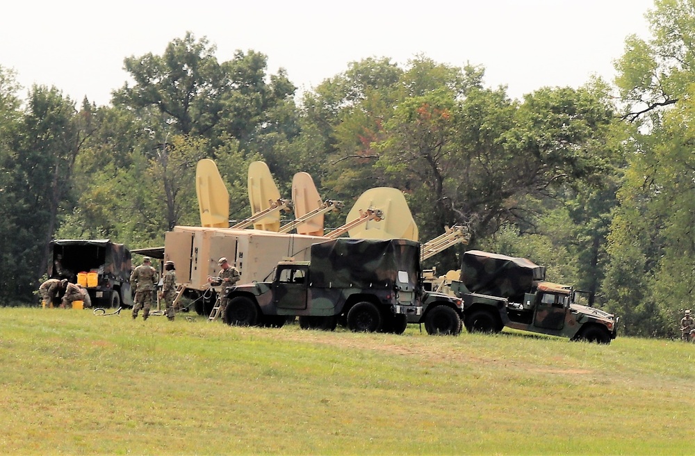 Signal Soldiers support Grecian Firebolt 2021 during CSTX at Fort McCoy