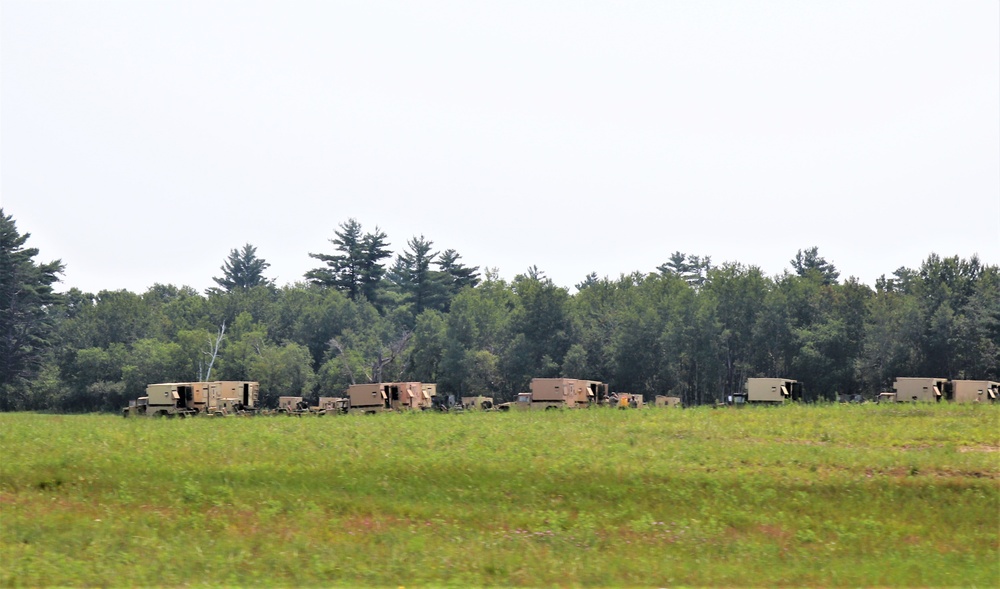 Signal Soldiers support Grecian Firebolt 2021 during CSTX at Fort McCoy