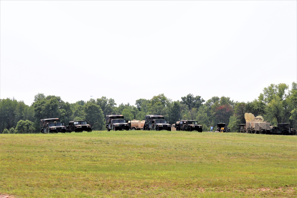 Signal Soldiers support Grecian Firebolt 2021 during CSTX at Fort McCoy