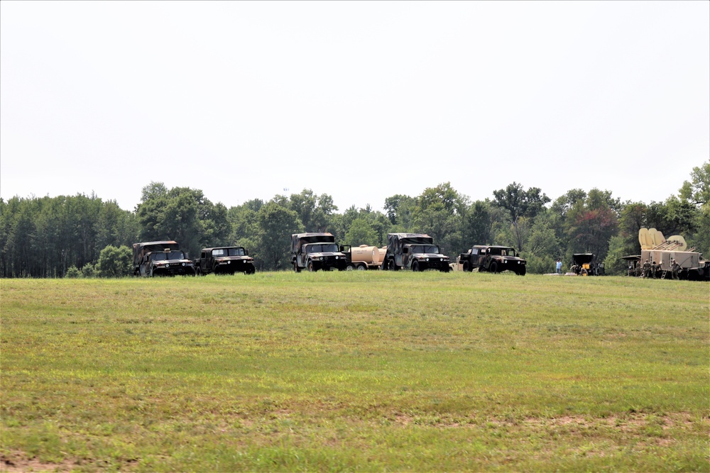 Signal Soldiers support Grecian Firebolt 2021 during CSTX at Fort McCoy