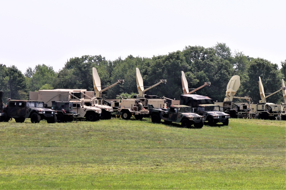 Signal Soldiers support Grecian Firebolt 2021 during CSTX at Fort McCoy