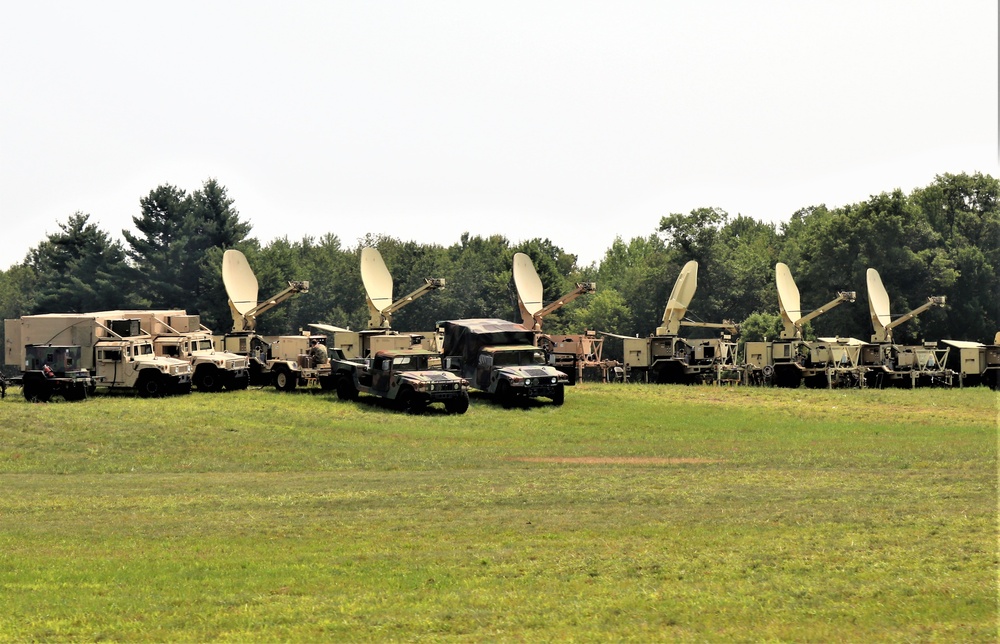 Signal Soldiers support Grecian Firebolt 2021 during CSTX at Fort McCoy