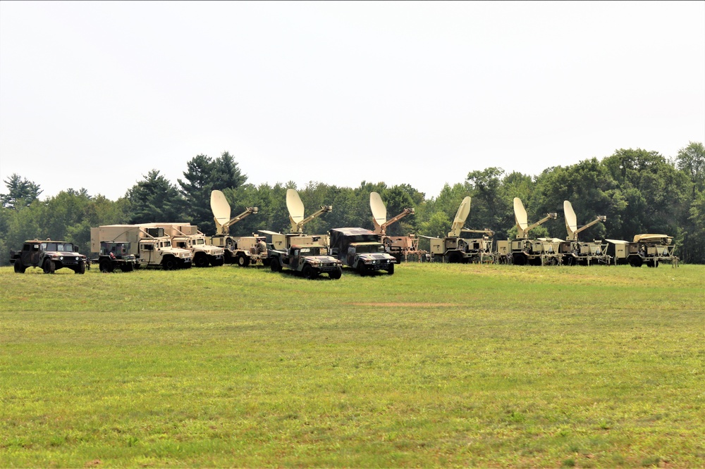 Signal Soldiers support Grecian Firebolt 2021 during CSTX at Fort McCoy