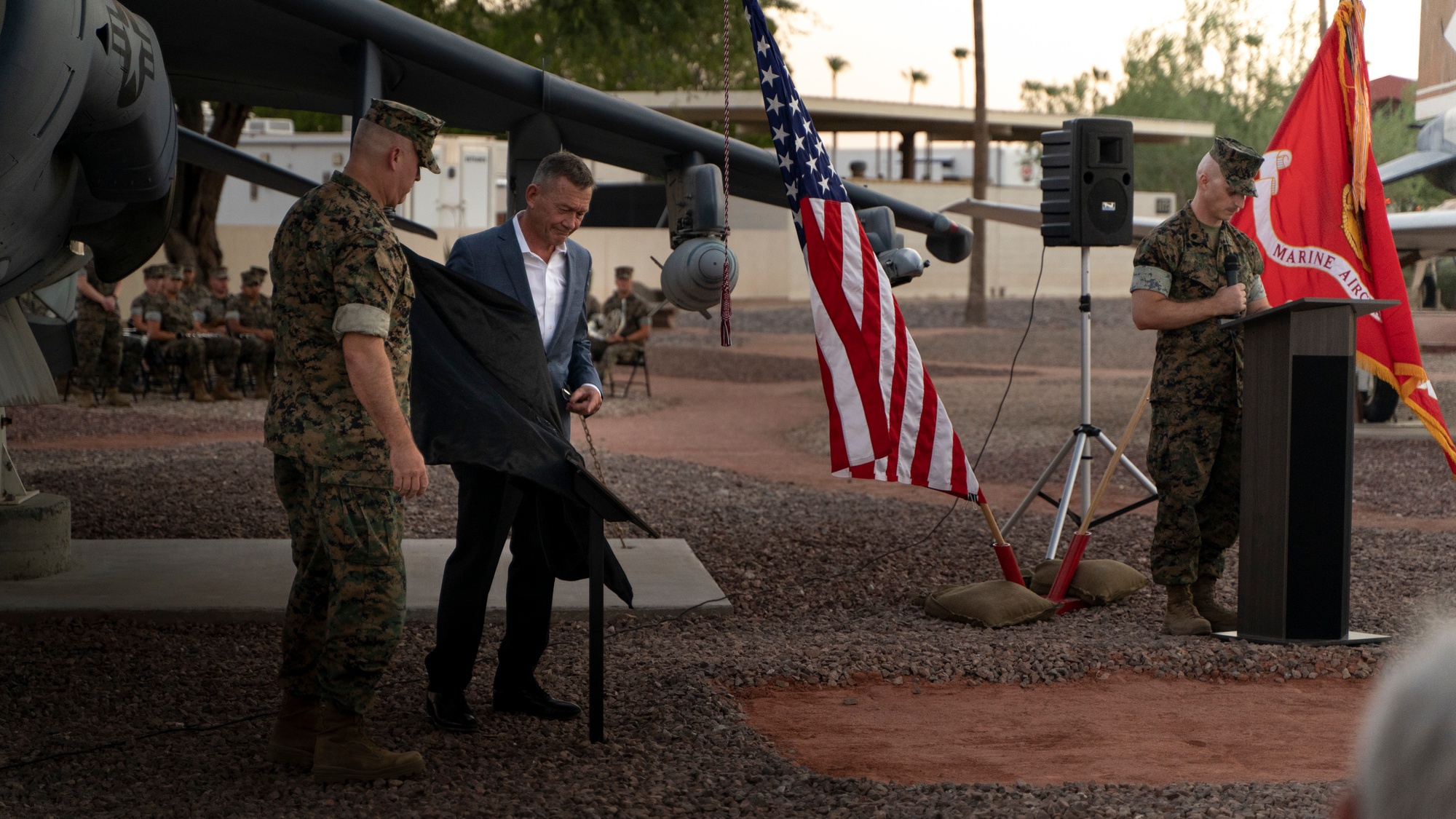 DVIDS - Images - Lt. Col. Christopher Raible and Sgt. Bradley Atwell  Dedication Ceremony [Image 2 of 3]