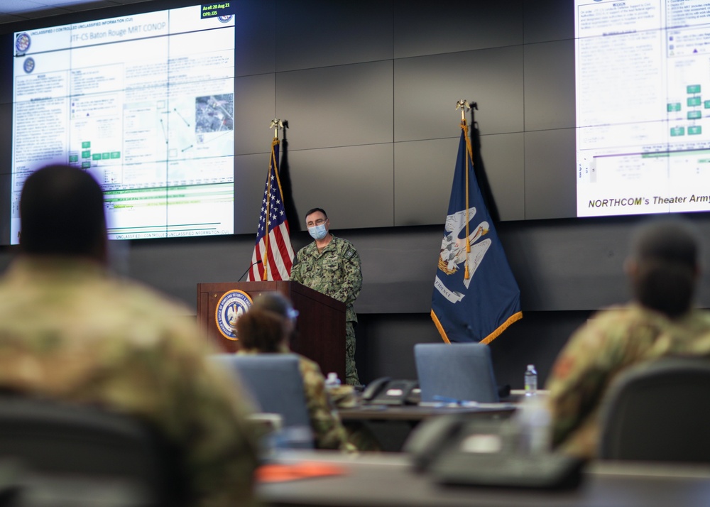 U.S. Air Force Medical Response Team Supports Baton Rouge Hospital