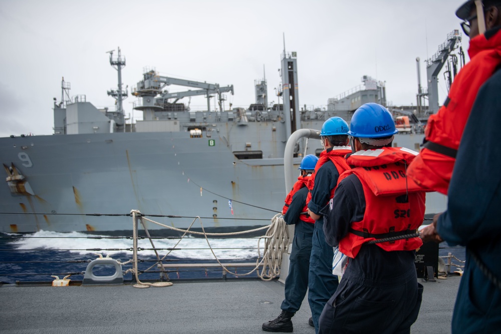 USS O'Kane (DDG 77) Conducts Replenishment-at-Sea