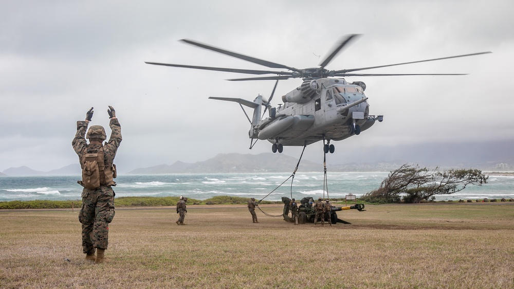 First JLTV External Lift on Marine Corps Base Hawaii