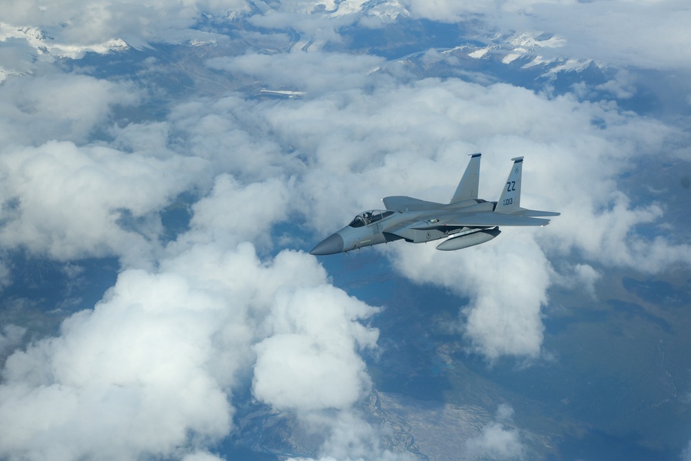 909th Air Refueling Squadron takes to the skies for RED FLAG-Alaska 21-3