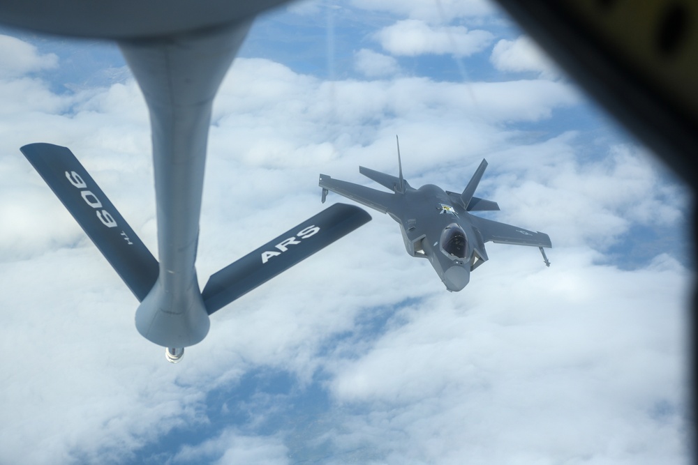 909th Air Refueling Squadron takes to the skies for RED FLAG-Alaska 21-3