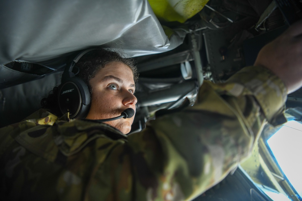 909th Air Refueling Squadron takes to the skies for RED FLAG-Alaska 21-3