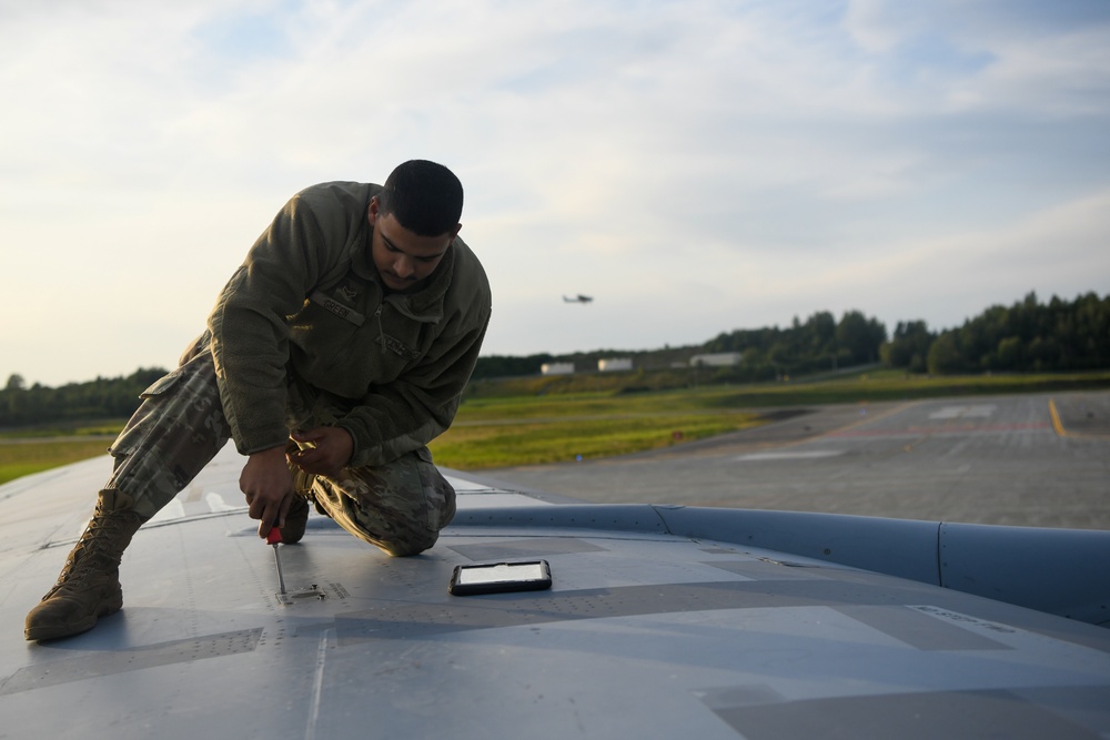 909th Air Refueling Squadron takes to the skies for RED FLAG-Alaska 21-3