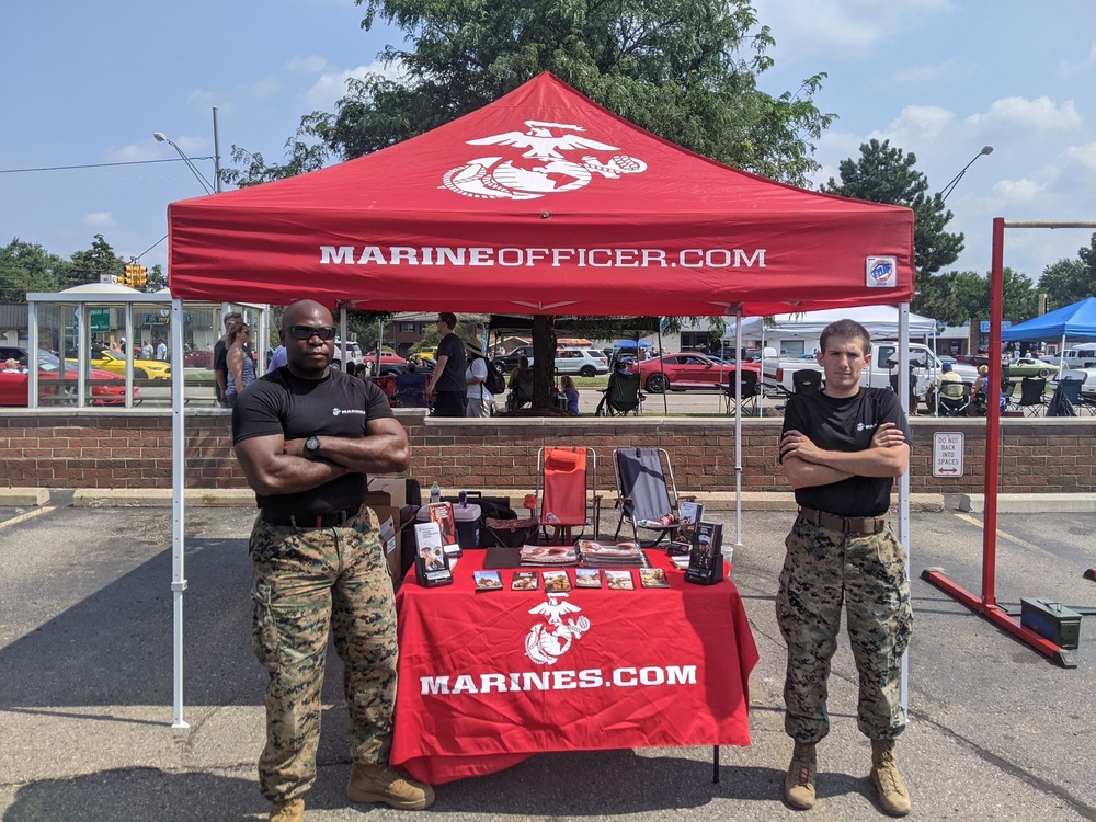 RS Cleveland Marines at Woodward Dream Cruise