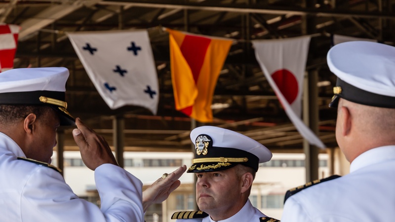 NAVSUP FLC Pearl Harbor Holds Change of Command Ceremony