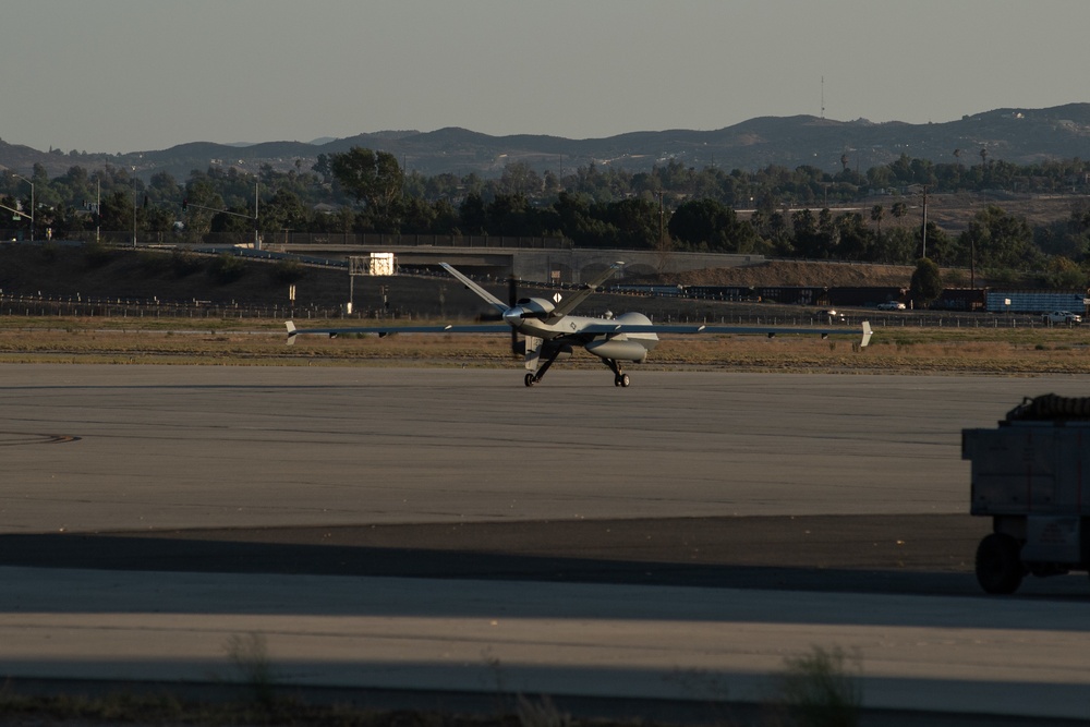 MQ-9 launches for Dixie Fire