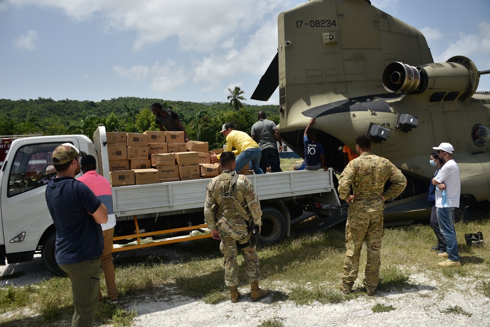 coast guard humanitarian assignment