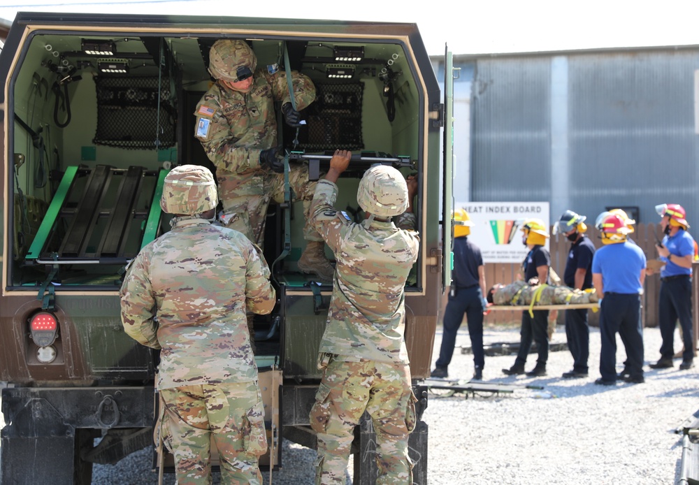 Active Shooter and Mass Casualty Exercise on Camp Bondsteel