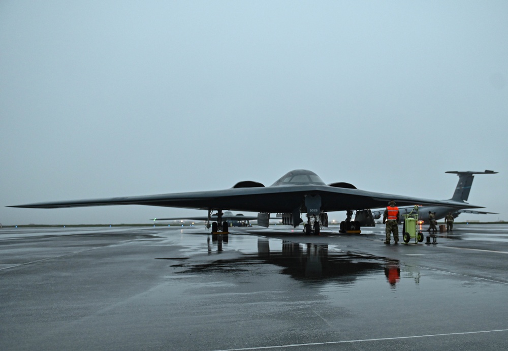 B-2 Spirit Arrives at Keflavik Air Base, Iceland