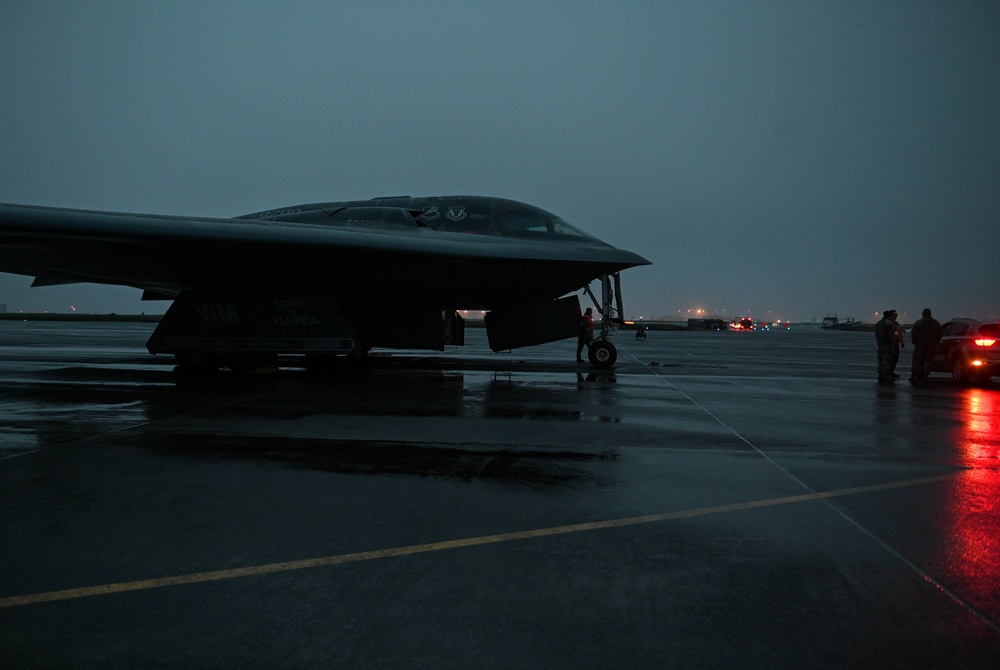 B-2 Spirit Arrives at Keflavik Air Base, Iceland