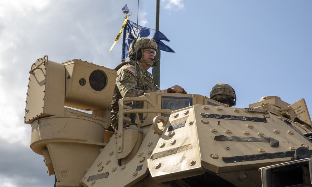 3rd Battalion, 66th Armored Regiment Bradley Fighting Vehicle Range